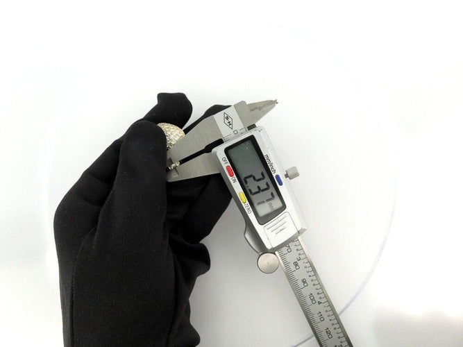 Pendentif pendentif coeur en or jaune 18k & diamants 4 ct 15.2 grammes 58 Facettes 253445