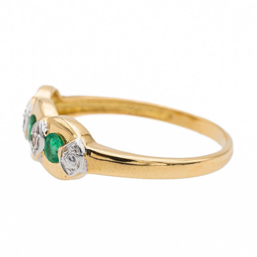 Bague 54 Bague Or jaune Emeraude 58 Facettes 2679577CN