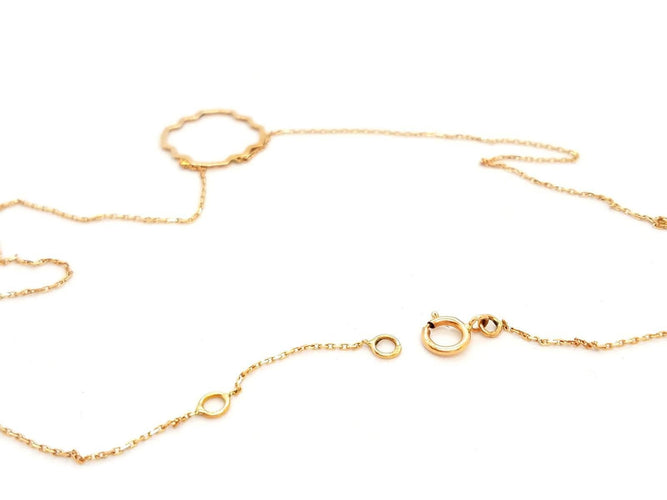 Collier Collier Transparence Or rose 58 Facettes 578909RV