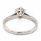 Bague 53 Bague Solitaire Or blanc Diamant 58 Facettes 2414552CN