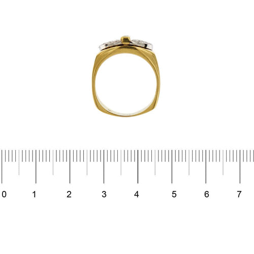 Bague 59 Bague Chevalière diamants 58 Facettes 11376