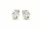 Boucles d'oreilles Boucles d'oreilles Or blanc Diamant 58 Facettes 579256RV