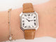 Montre vintage montre BAUME ET MERCIER lady 38260 27 mm quartz or blanc 18k 58 Facettes 252218
