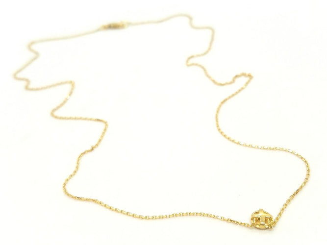 Collier Collier Or jaune Diamant 58 Facettes 579052RV