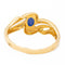 Bague 55 Bague Or jaune Saphir 58 Facettes 2593559CD