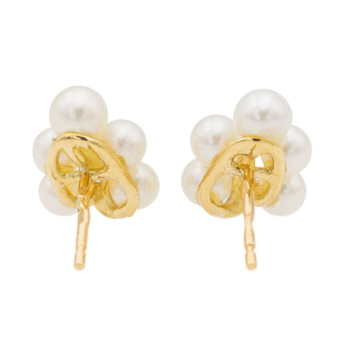 Boucles d'oreilles Boucles d'oreilles Or jaune Perle 58 Facettes 1468111CN