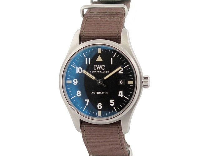 Montre montre IWC pilot s mark xviii tribute to mark xi acier 40mm auto full set 58 Facettes 256260