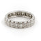 Bague 52 Bague Alliance Or blanc Diamant 58 Facettes 1680628CN