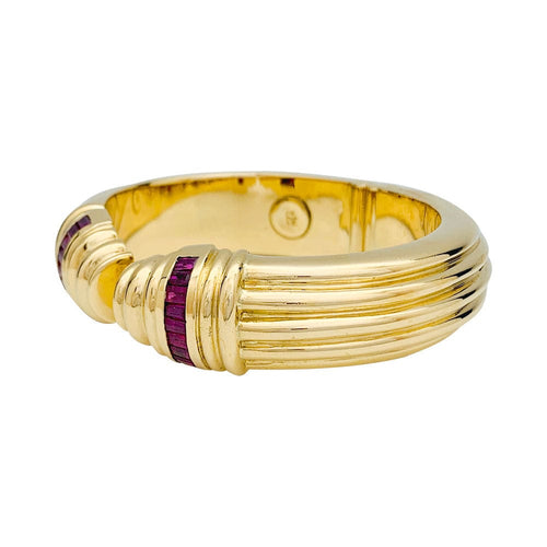 Bracelet Bracelet Vintage or jaune rubis. 58 Facettes 31492
