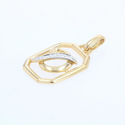 Pendentif Pendentif en or Lettre D diamant 58 Facettes CVP20