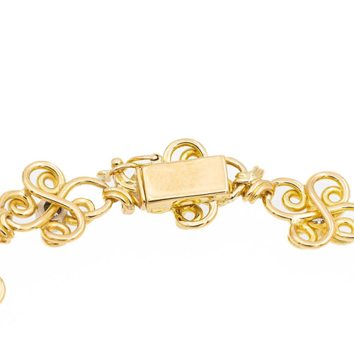 Bracelet Bracelet Filigrane Or jaune Diamant 58 Facettes 1751363CN