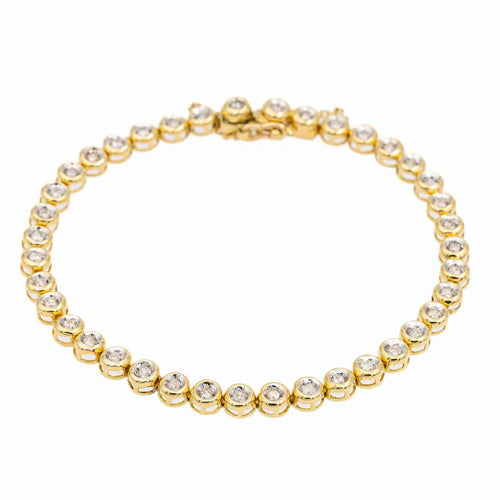 Bracelet Bracelet Ligne Or jaune Diamant 58 Facettes 2328940CN