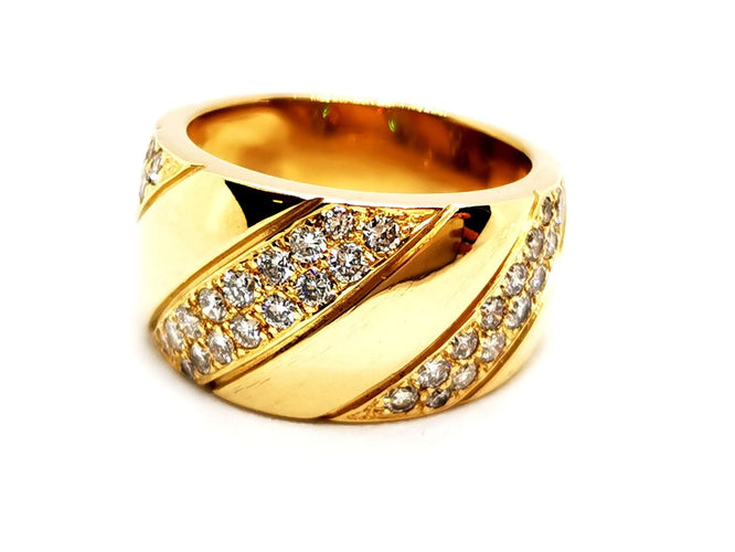 Bague 53 Bague Or jaune Diamant 58 Facettes 1176281CN