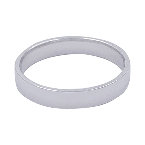 Bague 57 Alliance en platine 58 Facettes 32152D