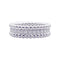 Bague 49 Bague Van Cleef & Arpels, "Perlée", or blanc, diamants. 58 Facettes 32990