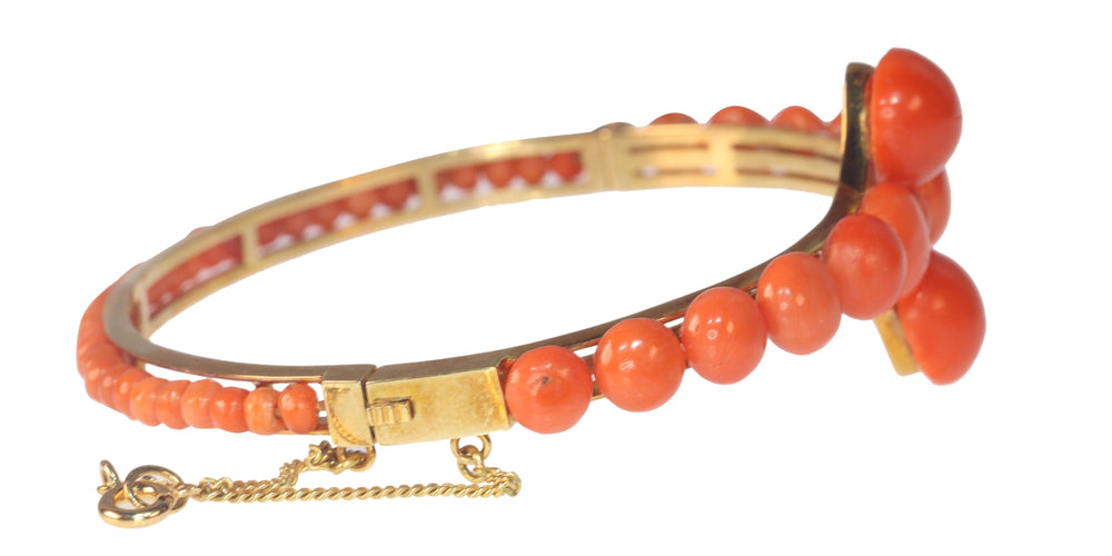 Bracelet Bracelet vintage Corail 58 Facettes 23058-0289