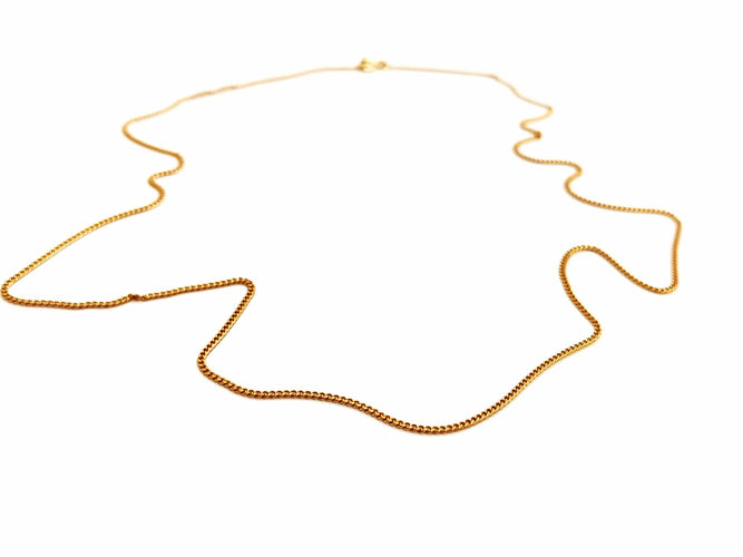 Collier Collier Maille gourmette Or jaune 58 Facettes 1161950CD