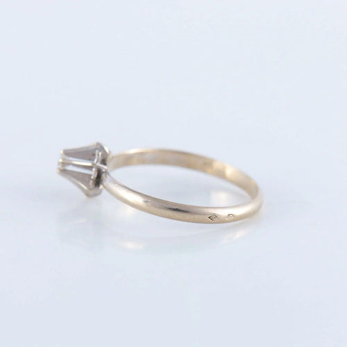 Bague 51 Bague Solitaire Diamant 0.05ct 58 Facettes JE119