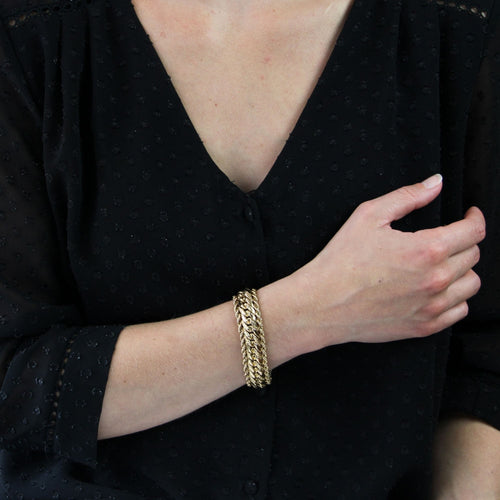 Bracelet Bracelet en or vintage 58 Facettes CVBR50