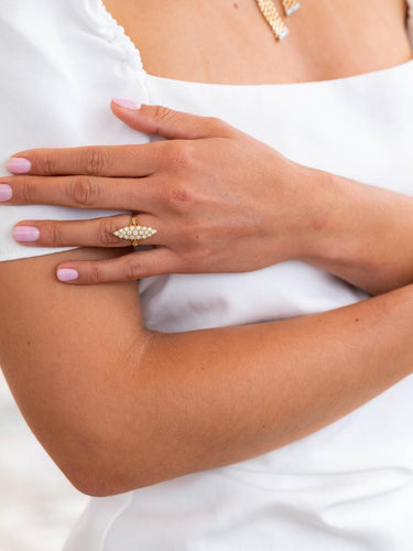 Bague 50 Bague Marguerite Or jaune Diamant 58 Facettes 2335216CN