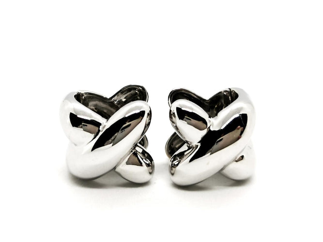 Boucles d'oreilles Boucles d'oreilles Or blanc 58 Facettes 1752183CN