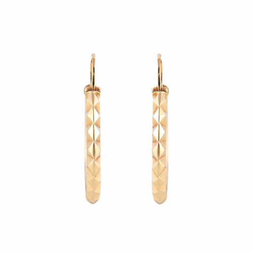 Boucles d'oreilles Or Jaune BOUCLES D'OREILLES "CREOLES" OR JAUNE 58 Facettes BO/220081