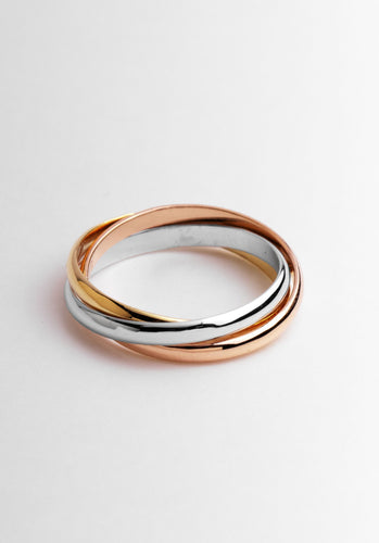 Bague 51 CARTIER - Bague Trinity "Les Must de Cartier" PM 3 Ors 58 Facettes 64365-60740