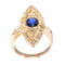 Bague 52 Bague marquise diamants saphir 58 Facettes 23271-0290