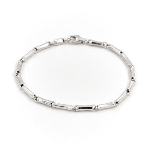 Bracelet Chimento Bracelet Bamboo Or blanc 58 Facettes 1573279CN