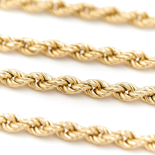 Collier Collier Maille corde Or jaune 58 Facettes 1696360CN