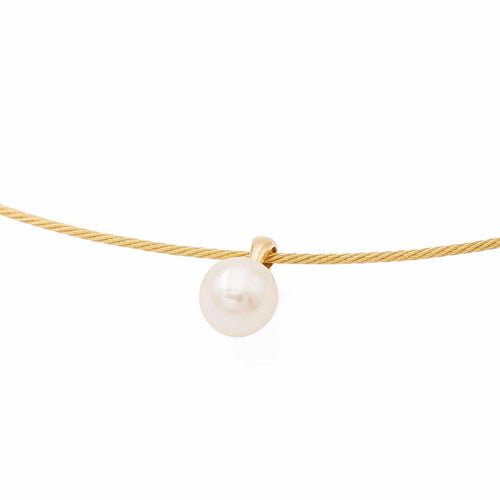 Collier Collier Pendentif Or jaune Perle 58 Facettes 2312884CN