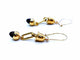 Boucles d'oreilles Boucles d'oreilles Or jaune Saphir 58 Facettes 1052836CD