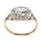 Bague 51 Solitaire diamant 58 Facettes 22339-0012