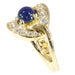 Bague 47 Bague Cartier, saphir cabochon & diamants 58 Facettes 17342-0256