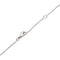Collier Chaîne et pendentif Chaumet modèle "Anneau" en or blanc, diamant. 58 Facettes 32077