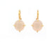 Boucles d'oreilles boucles d'oreilles POMELLATO veleno or 18k & quartz blanc 58 Facettes 254716