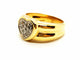Bague 53 Bague Coeur Or jaune Diamant 58 Facettes 1345937CN
