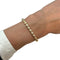 Bracelet Bracelet ligne diamants or jaune. 58 Facettes 31886