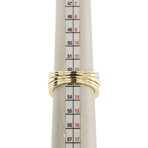 Bague 53 Bague diamants deux ors 58 Facettes 32987