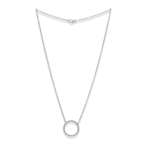 Collier Collier JOIKKA Amber en Or Blanc 750/1000 58 Facettes 60109-55813