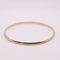 Bracelet Bracelet Jonc Or jaune 18k lisse 58 Facettes
