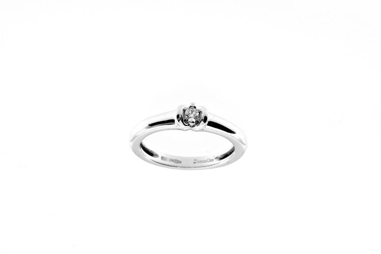 Bague 50 Bague solitaire diamant 0,07 ct 58 Facettes 20895