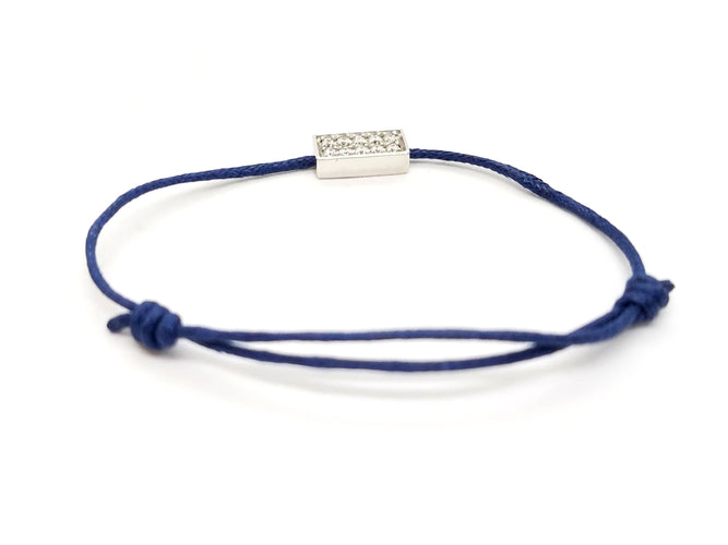 Bracelet Bracelet Cordon Or blanc Diamant 58 Facettes 578831RV