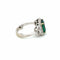 Bague Bague Or Diamants Emeraude 58 Facettes