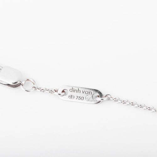 Collier Collier or gris et diamants de la maison Dinh Van 58 Facettes