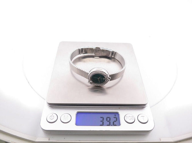 Montre montre CHAUMET hortensia 22 mm quartz 44 diamants acier 58 Facettes 258095