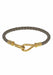 Bracelet Bracelet HERMES Jumbo en Plaqué or 58 Facettes 62315-58177