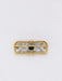 Broche Broche plaque en or, diamants et saphir ovale 58 Facettes J297