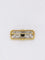 Broche Broche plaque en or, diamants et saphir ovale 58 Facettes J297