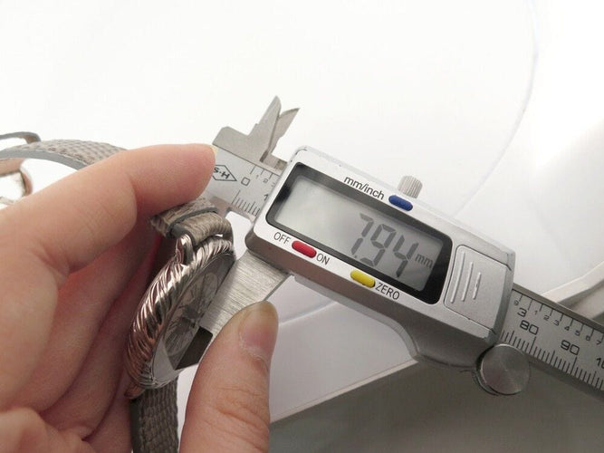 Montre vintage montre BUCCELLATI audacheron or blanc 18k 38 mm automatique 58 Facettes 255851